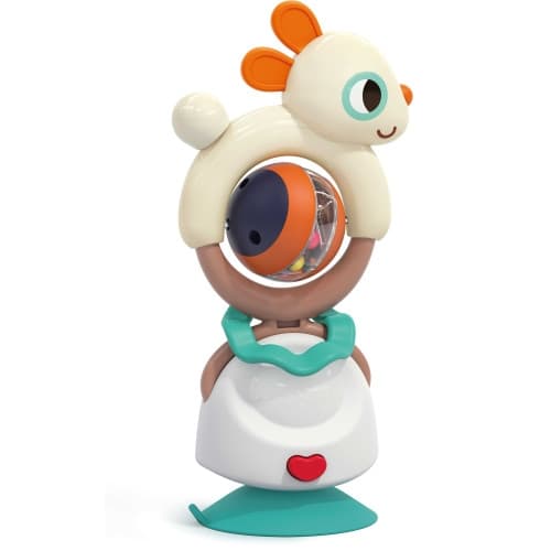 Kinder and Kids - Rattle (2 in 1), Rabbit with rotation (K10121)