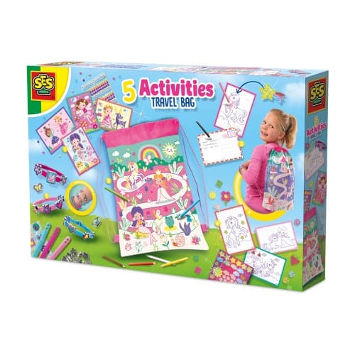 SES Creative - 5 Activities Travel Bag - (S02401)