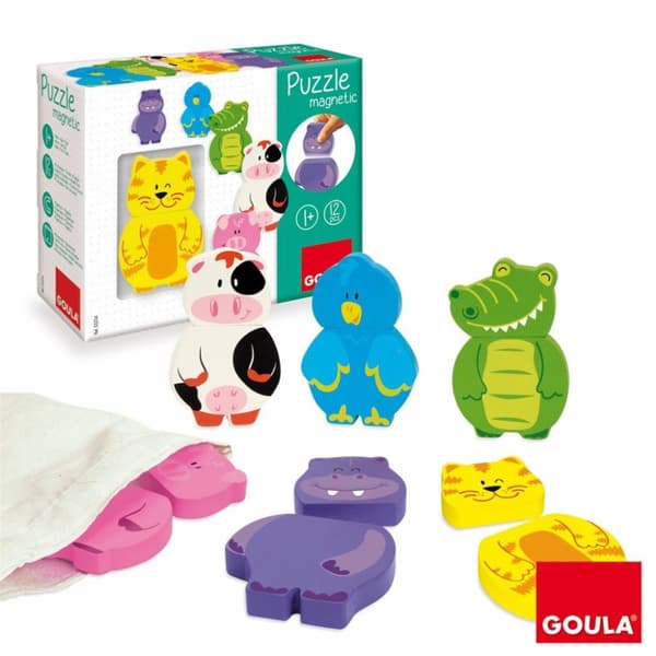 Goula Puzzle magnetiske figurer
