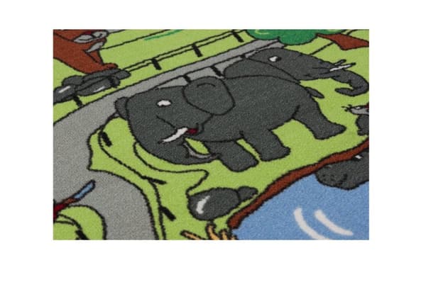 4Living Tæppe Zoo 100x150 cm grøn