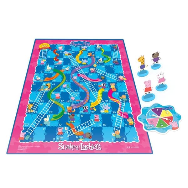 Hasbro Games Gurli Gris Snakes And Ladders Brætspil