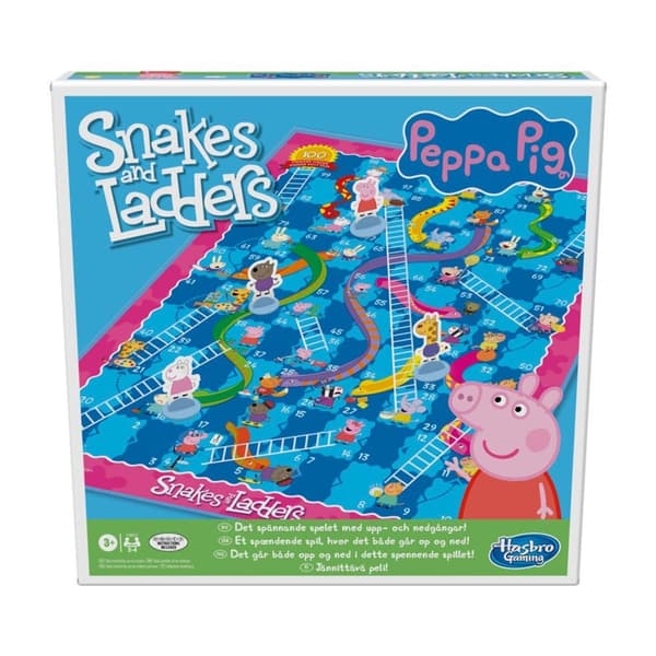 Hasbro Games Gurli Gris Snakes And Ladders Brætspil