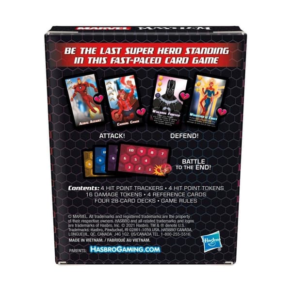 Hasbro Games Marvel Mayhem spil