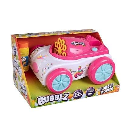Bubblz sæbebobler enhjørning bil med lys
