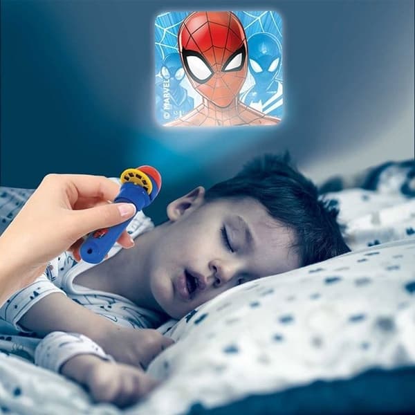 Spiderman Ficklampa projektor för barn m 24 Bilder
