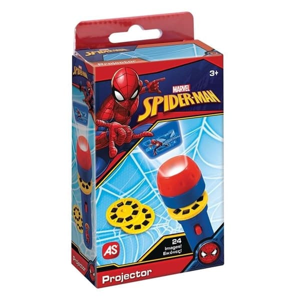 Spiderman Ficklampa projektor för barn m 24 Bilder