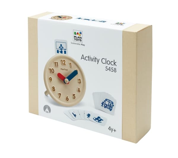 PlanToys Aktivitetsklocka för lärande - (PT-5458)