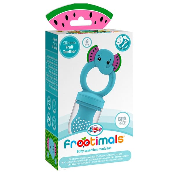 Frootimals Melany Melephant silicone fruit teether