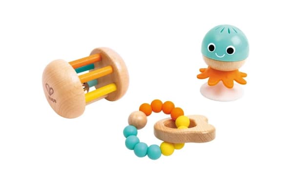 Hape Baby-to-Toddler Sensory Gift Set
