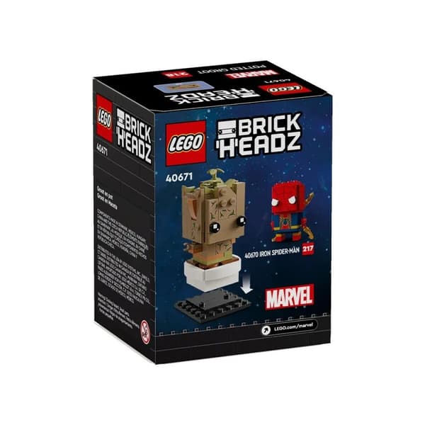 Byggsats Lego BRICKHEADZ 40671 Potted Groot 113 Delar