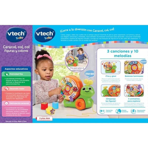Dragleksak Vtech Caracol