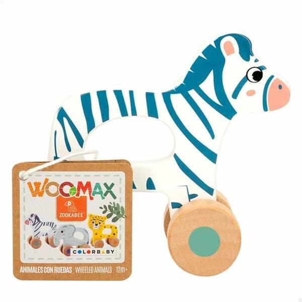 leker man trekker (etter seg) Colorbaby 13 x 5 x 12,5 cm