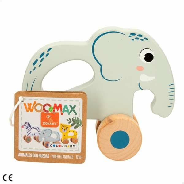 leker man trekker (etter seg) Colorbaby 13 x 5 x 12,5 cm
