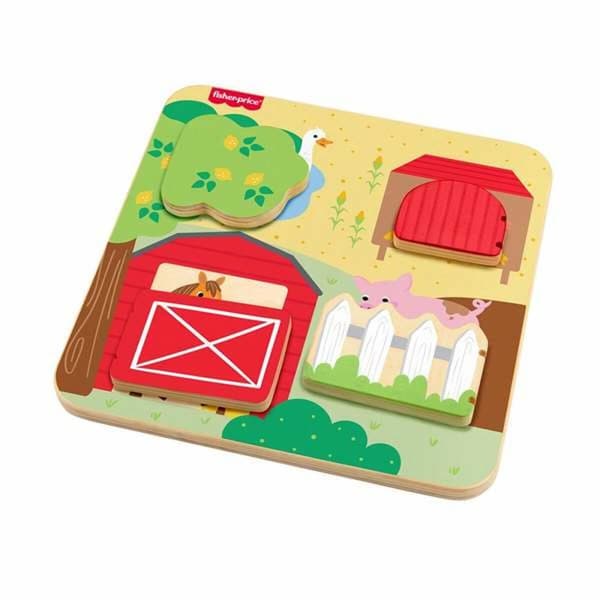 Baby toy Mattel 20 x 20 x 1,91 cm animals