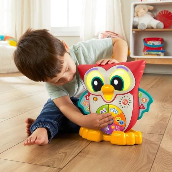 Fisher-Price-Elisabeth the Owl, fransk version-Linkimals HJM69