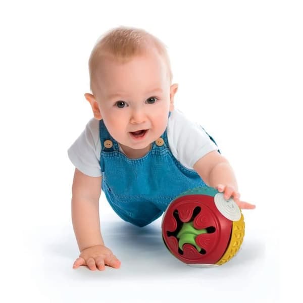 Clemmy sensorisk boll - CLEMENTONI - För baby - Olika texturer - Maskintvättbar