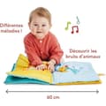 Miniatyrbild 5 av 6: Interaktiv uppvaknande bok VULLI Touch&amp;Play Book Sophie la girafe et ses amis - 8 sidor - Melodier