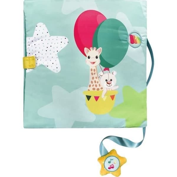 Interaktiv uppvaknande bok VULLI Touch&Play Book Sophie la girafe et ses amis - 8 sidor - Melodier