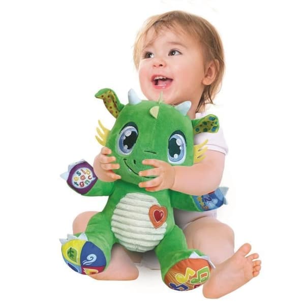 Baby Clementoni interaktiv plyschleksak - My friend the Dragon - Blandat - 6 månader och uppåt