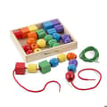Miniatyrbild 1 av 2: Primära snörpärlor - MELISSA &amp; DOUG - Trettio träpärlor - Blandat - Från 3 år
