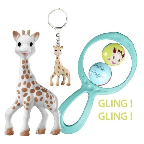 SOPHIE LA GIRAFE Presentask "det var en gång" Sophie la Girafe