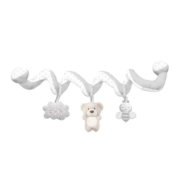 Interbaby early learning material pack - OSI03-31 - "Grey Bear" aktivitetsspiral för spädbarn