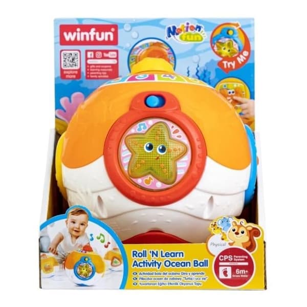 WINFUN RULLA OCH LÄR AKTIVITET HAVSBOLL LEK MED LEEN 230601