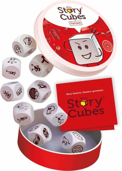 Cube evil Rebel - ASMRSC306PL - Story Cubes: Hjältinnan (Ny utgåva)