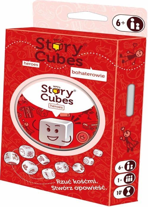 Cube evil Rebel - ASMRSC306PL - Story Cubes: Hjältinnan (Ny utgåva)