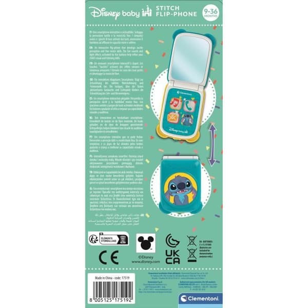 CLEMENTONI - Flip Phone - Stitch