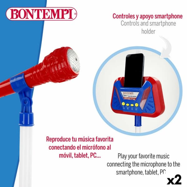 Musical Toy Bontempi 37 x 105 x 37 cm (2 Units)