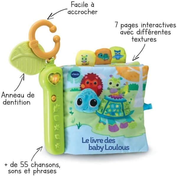 VTECH BABY - Interaktiv bok för Loulous