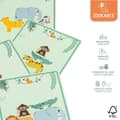Miniatyrbild 5 av 7: Byggspel + figurer Woomax djur 16 Delar 7 x 7 x 1,5 cm (6 antal)