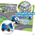 Miniatyrbild 5 av 6: Lekmatta Speed & Go Dodatki Fordon Väg Tyg Plast (6 antal)