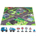 Miniatyrbild 2 av 6: Lekmatta Speed & Go Dodatki Fordon Väg Tyg Plast (6 antal)