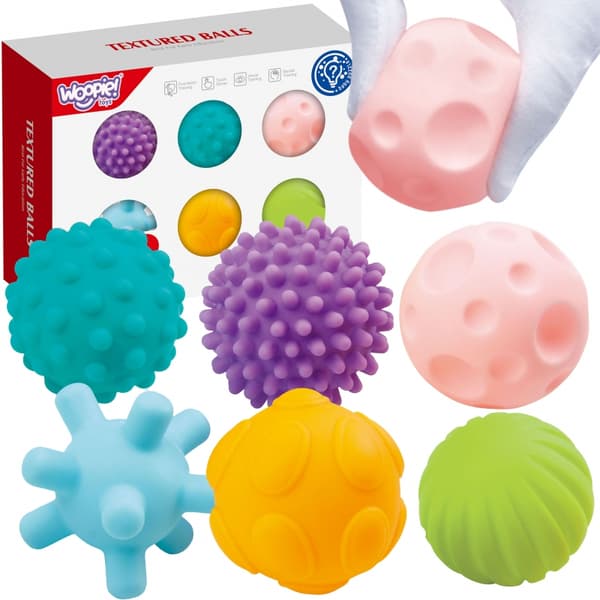 WOOPIE BABY Sensoriske Blokke til Klemme – 6 stk