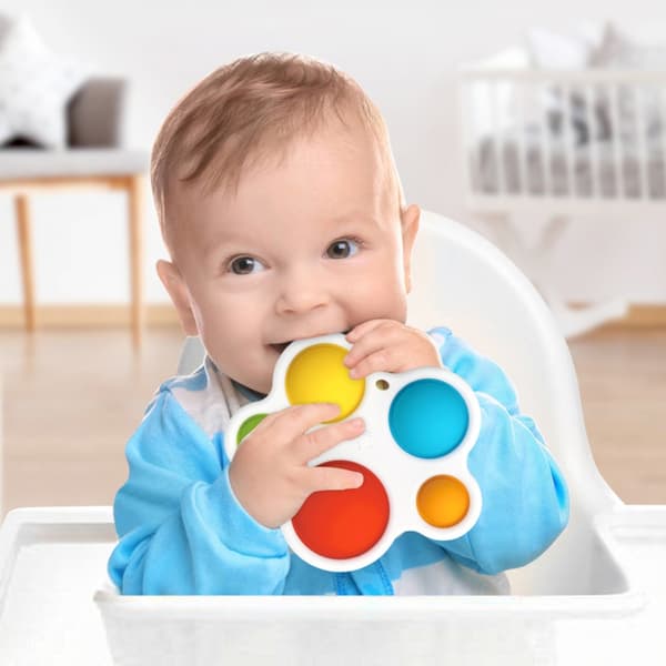 WOOPIE BABY Aistilelu – Stressiä ehkäisevä purululelu POP IT Montessori