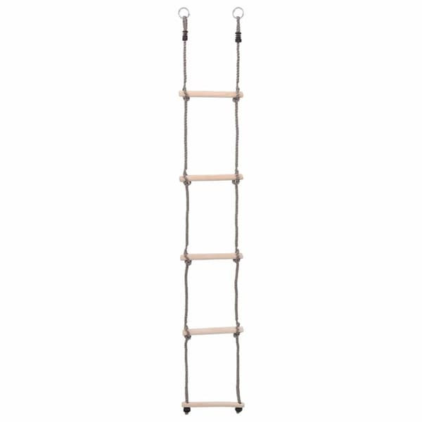 Klätterstege med 5 stegpinnar 210 cm massiv furu