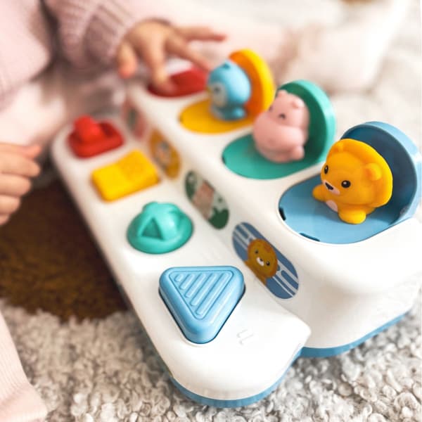 WOOPIE BABY Pedagogisk Leksak med Pop-up Djur