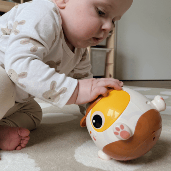 WOOPIE BABY Interaktiivinen leikkipallokoira musiikillinen opetuslelu