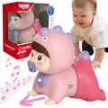 Miniatyrbild 1 av 7: WOOPIE BABY Krypande Babyleksak med Melodier och Ljus