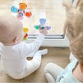 Miniatyrbild 3 av 10: WOOPIE BABY Snurrande Sinnesleksak Raket Alien Ufo – 3 st.