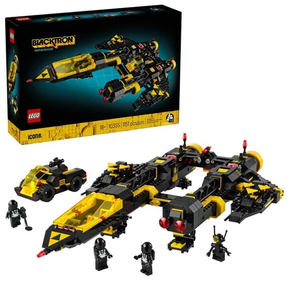 Konstruktionsspil Lego 10355 Blacktron Renegade 1151 Dele