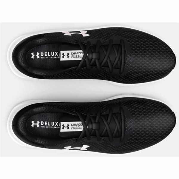 Sportskor för barn Under Armour Charged Pursuit 3 Svart