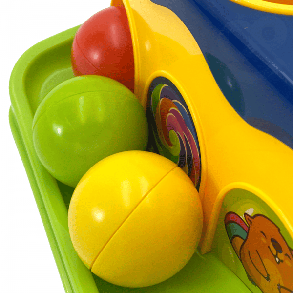 WOOPIE BABY Värikäs läpiheitolelu Montessori-vasaralla