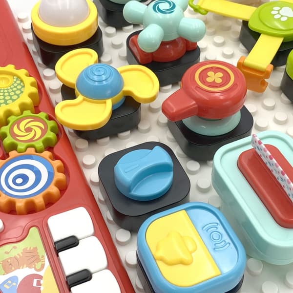 WOOPIE BABY Montessori aktivitetsbræt i farve – pædagogisk panel