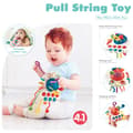 Miniatyrbild 3 av 11: WOOPIE BABY Montessori Sensorisk Bitleksak, Multifunktionell 0+