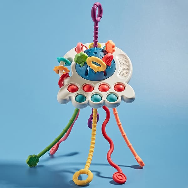 WOOPIE BABY Montessori Sensorisk Bitleksak, Multifunktionell 0+