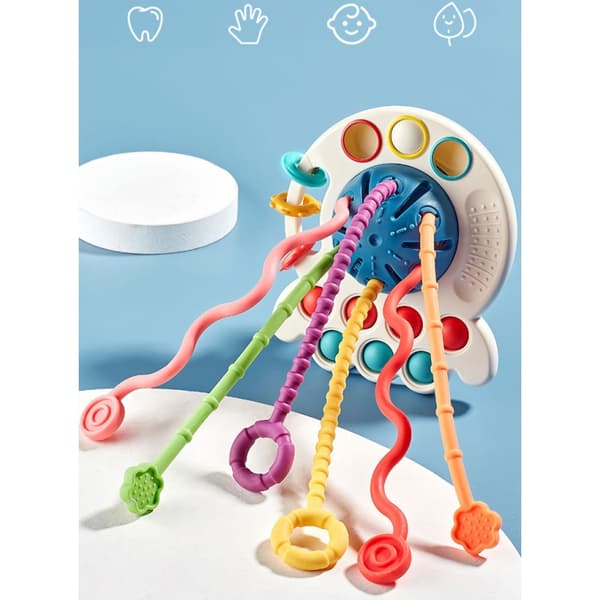 WOOPIE BABY Montessori Sensorisk Bitleksak, Multifunktionell 0+