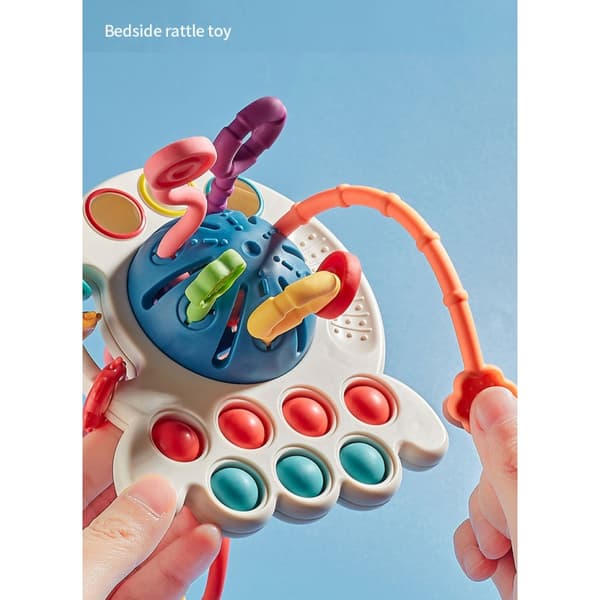 WOOPIE BABY Montessori Sensorisk Bitleksak, Multifunktionell 0+